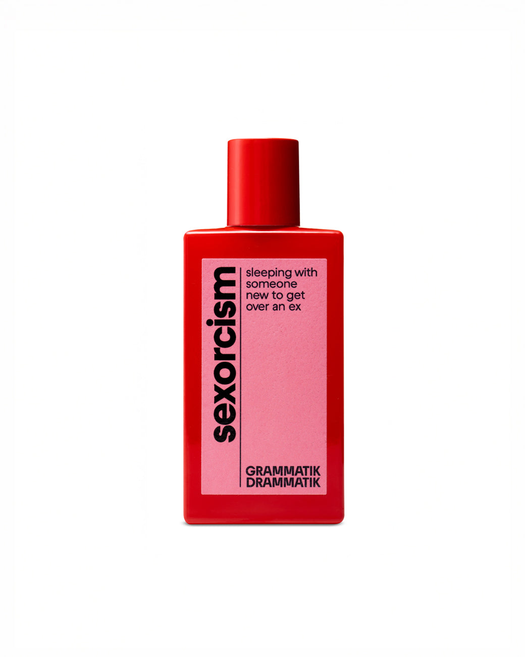 Sexorcism Grammatik Drammatik - flacone eau de parfum unisex gourmand 100ml su sfondo bianco