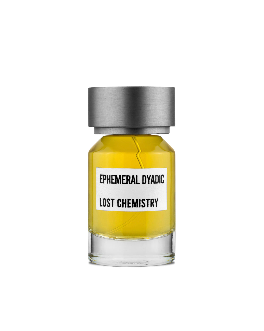 Lost Chemistry Ephemeral Dyadic - flacone eau de parfum unisex 50ml su sfondo bianco