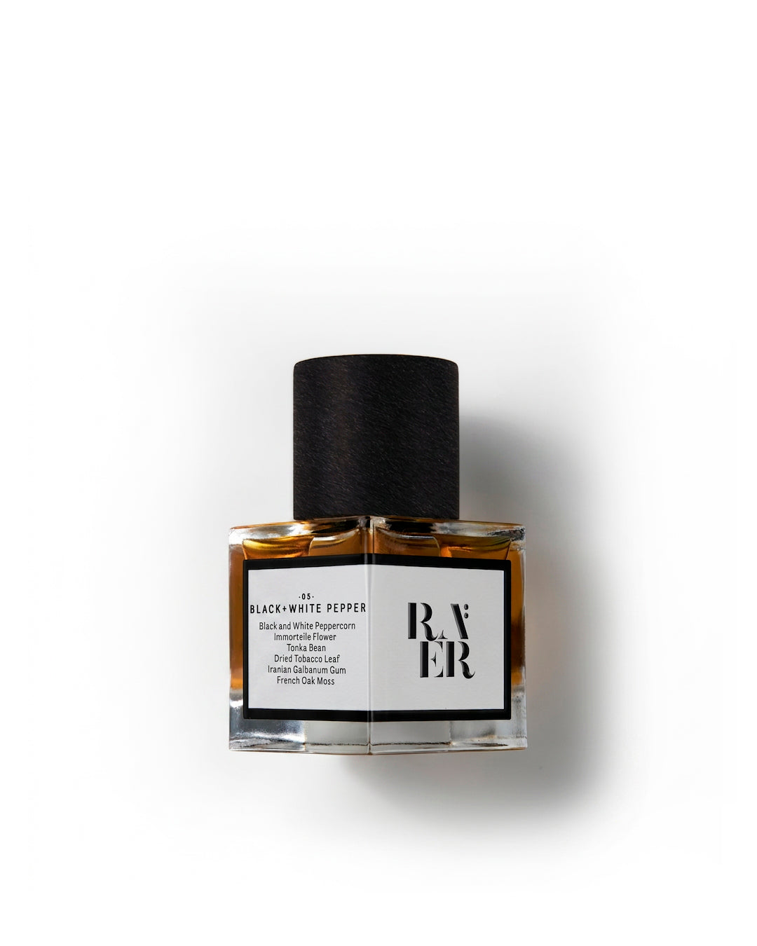 05 Black White Pepper Extrait de Parfum Raer Scents 30ml – flacone profumo fougère botanico