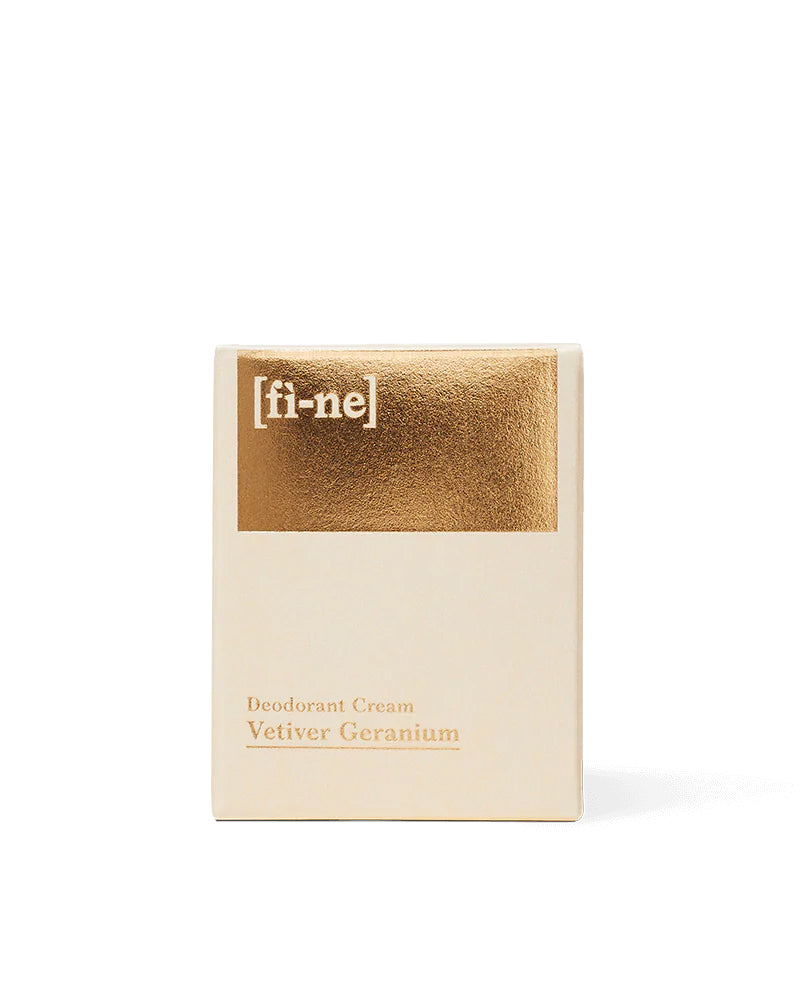 FINE Deodorant Cream Vetiver Geranium – box