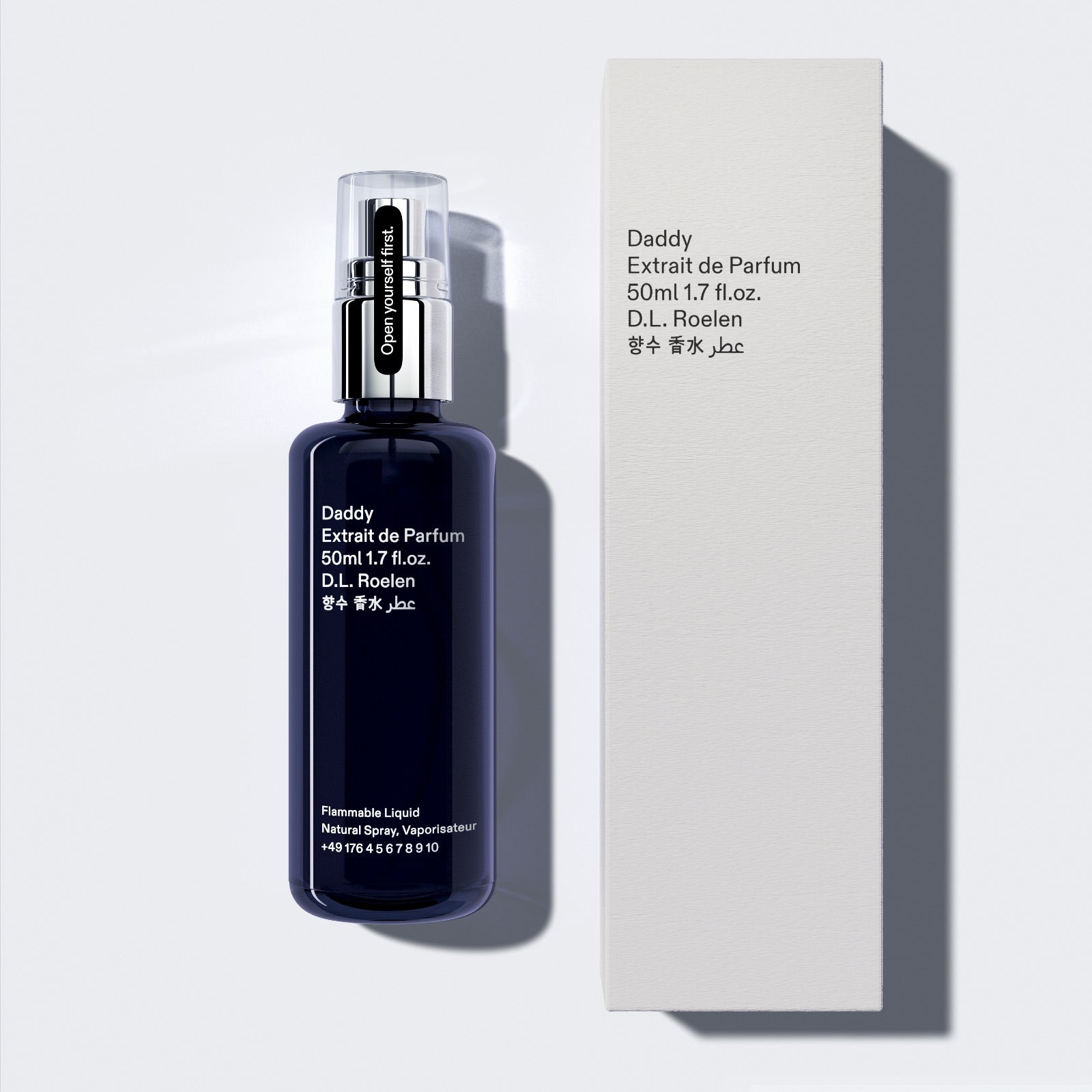 Flacone Daddy ROELEN extrait de parfum dettaglio profumo di nicchia