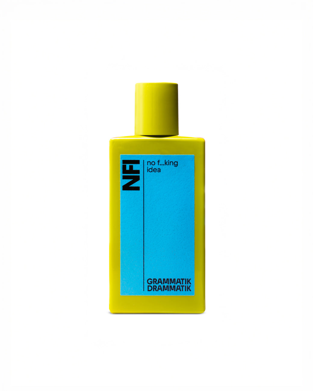 GrammatikDrammatik_Eau_des_parfum bottle green and skyblue