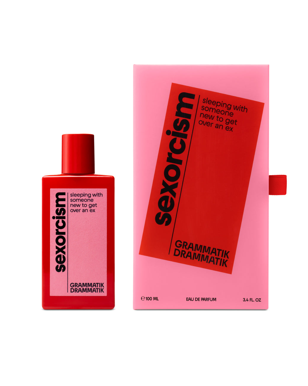 "Sexorcism Eau de Parfum Grammatik Drammatik 100ml bottiglia profumo gourmand unisex"