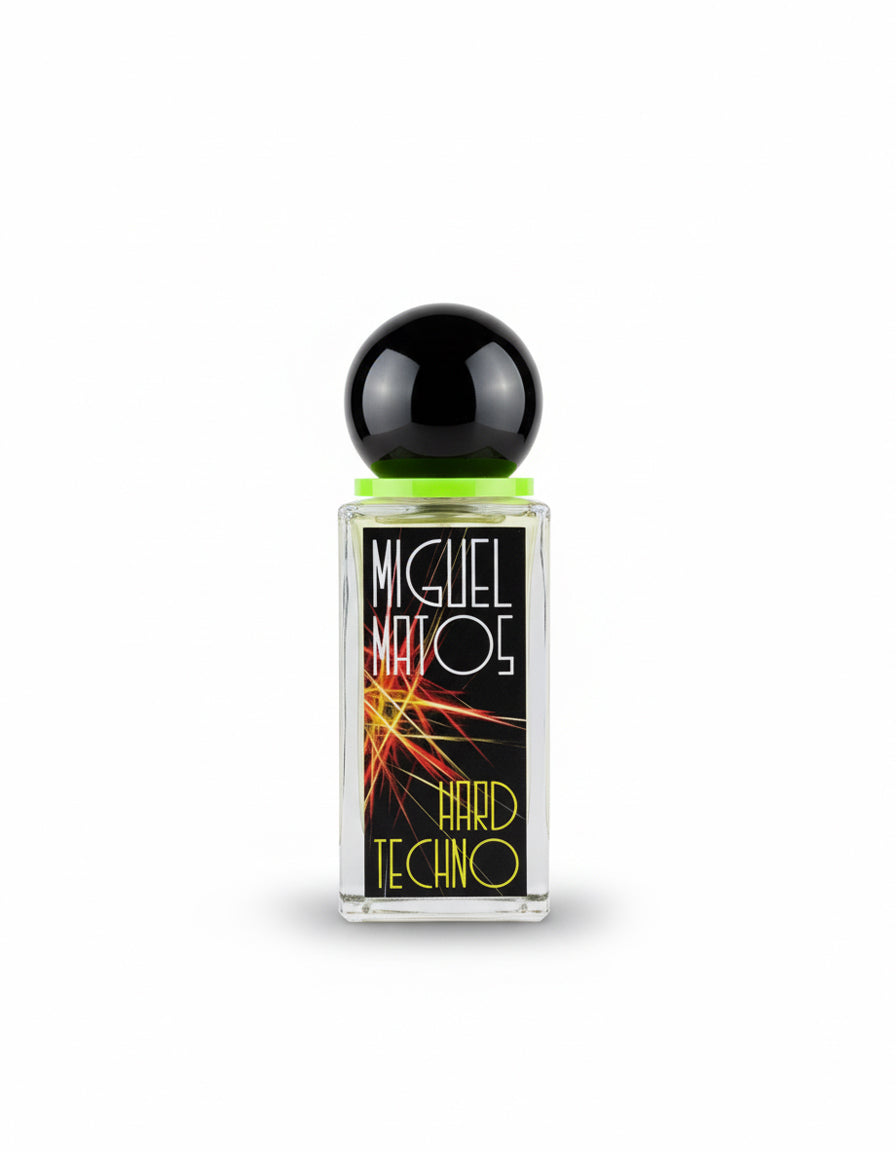  Flacone Hard Tecno Extrait de Parfum di Miguel Matos Olfactory Art - fragranza talcata terrosa floreale 50ml