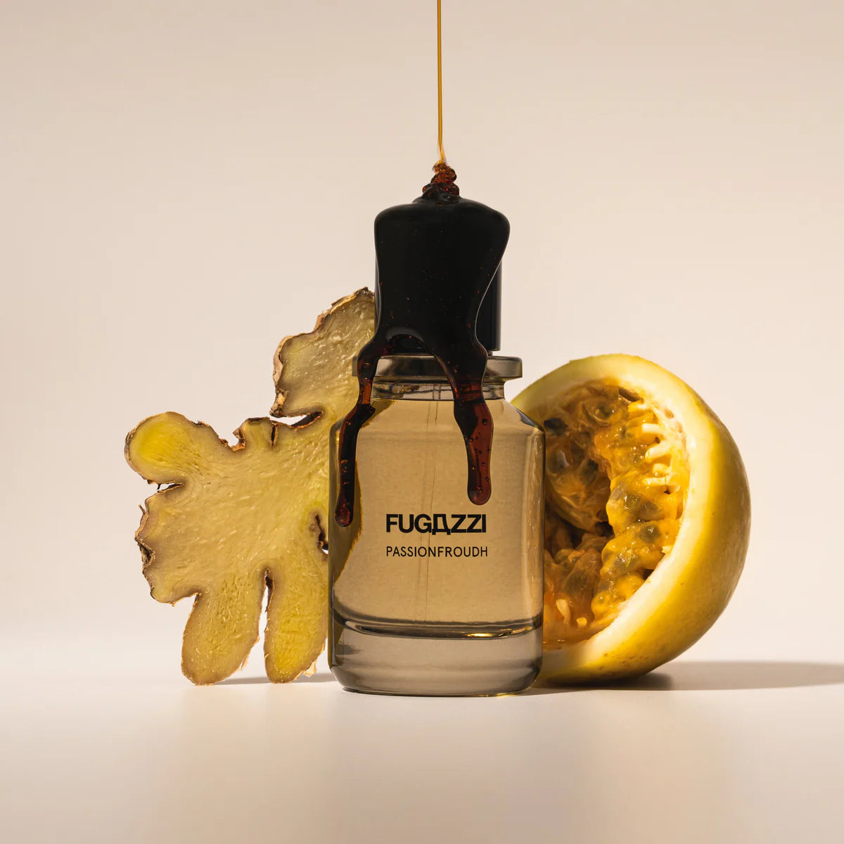 Passion Froudh Eau de Parfum Fugazzi 50ml - fragranza orientale con Oudh Assafi, passion fruit e zenzero