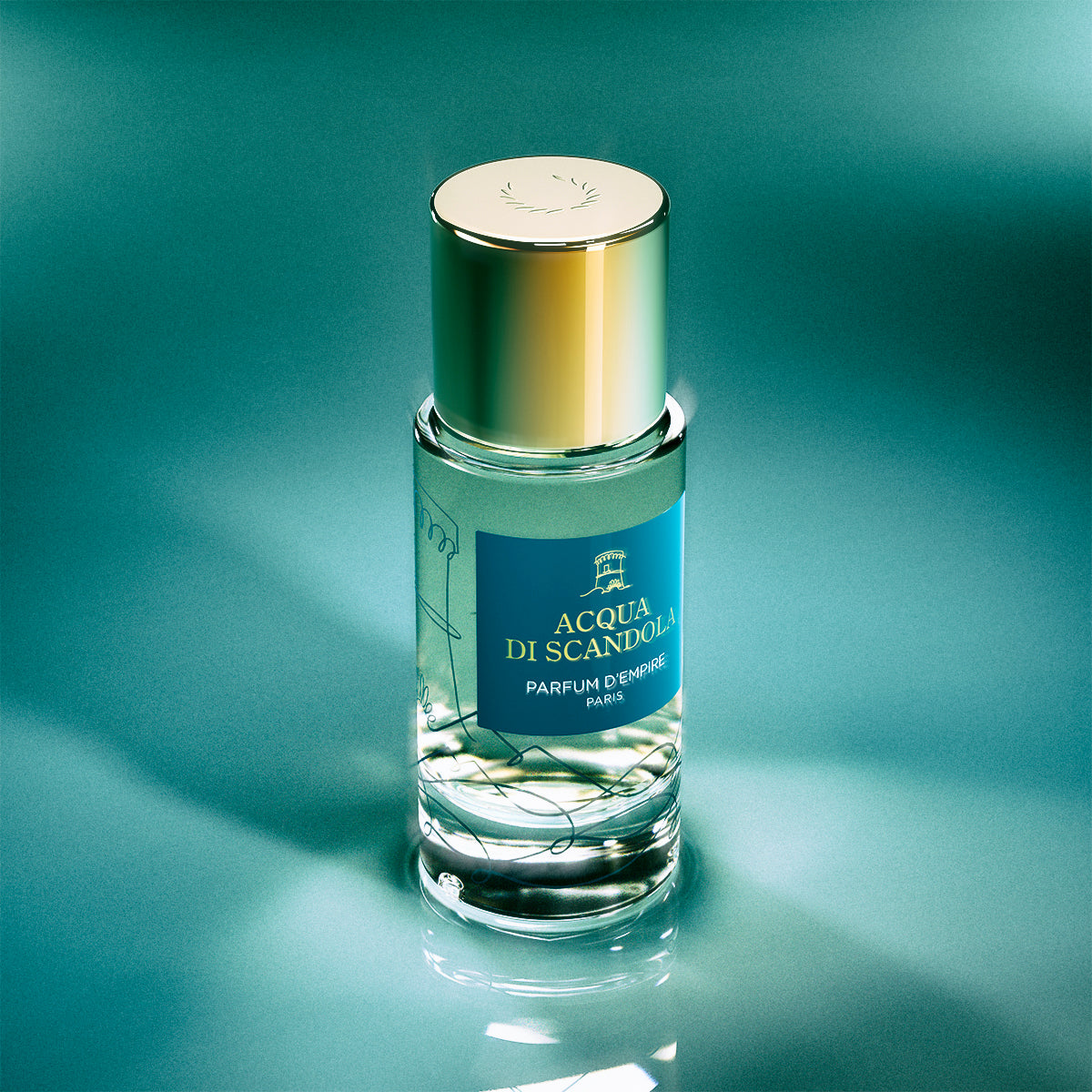 Acqua di Scandola EDP Parfum d'Empire – dettaglio flacone marino corso
