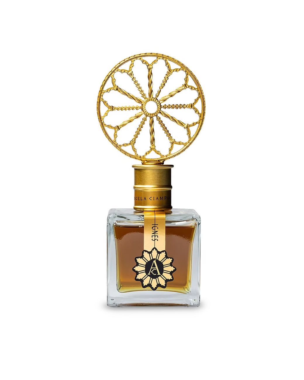 Angela Ciampagna Ignes Extrait de Parfum 100ml - profumo unisex legnoso e ambrato con note di tabacco, patchouli e sandalo
