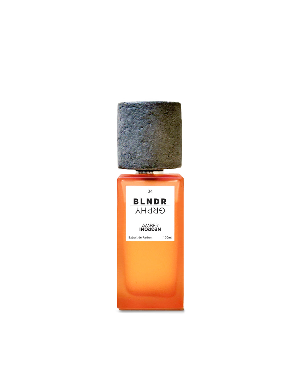 BLNDRGRPHY Amber Negroni Extrait de Parfum 100ml – profumo unisex agrumato con arancia, cioccolato e ambroxan