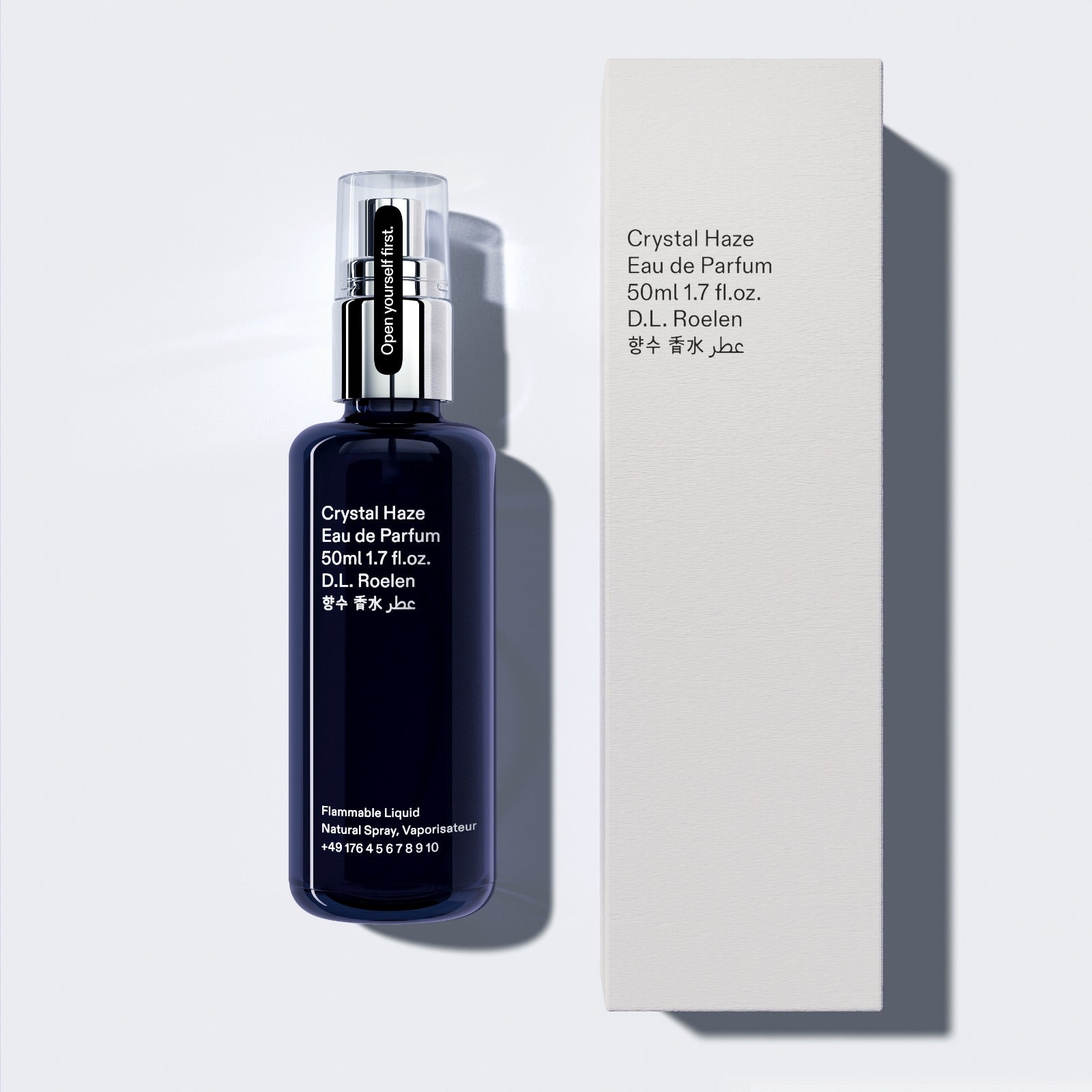 Flacone Crystal Haze ROELEN eau de parfum dettaglio profumo di nicchia