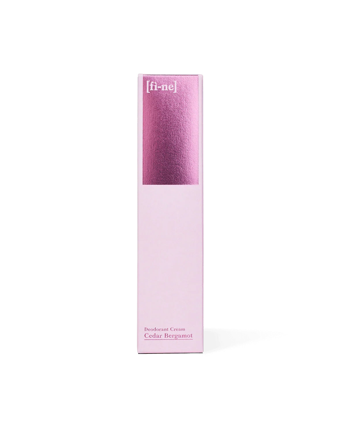 FINE Cedar Bergamot Deodorant Cream Tube - box