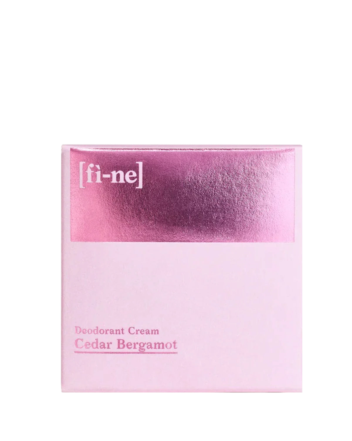 FINE Cedar Bergamot Deodorant Cream 50ml - box