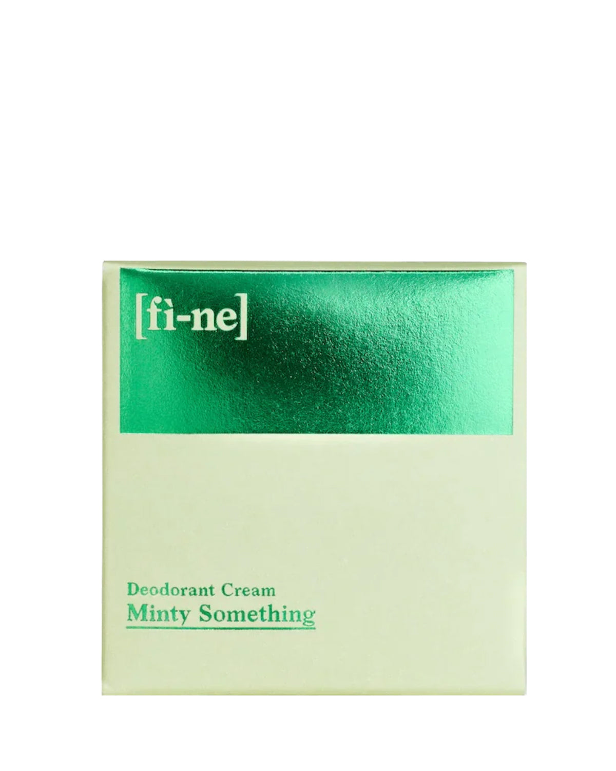 FINE Minty Something Deodorant Cream 50ml - box

