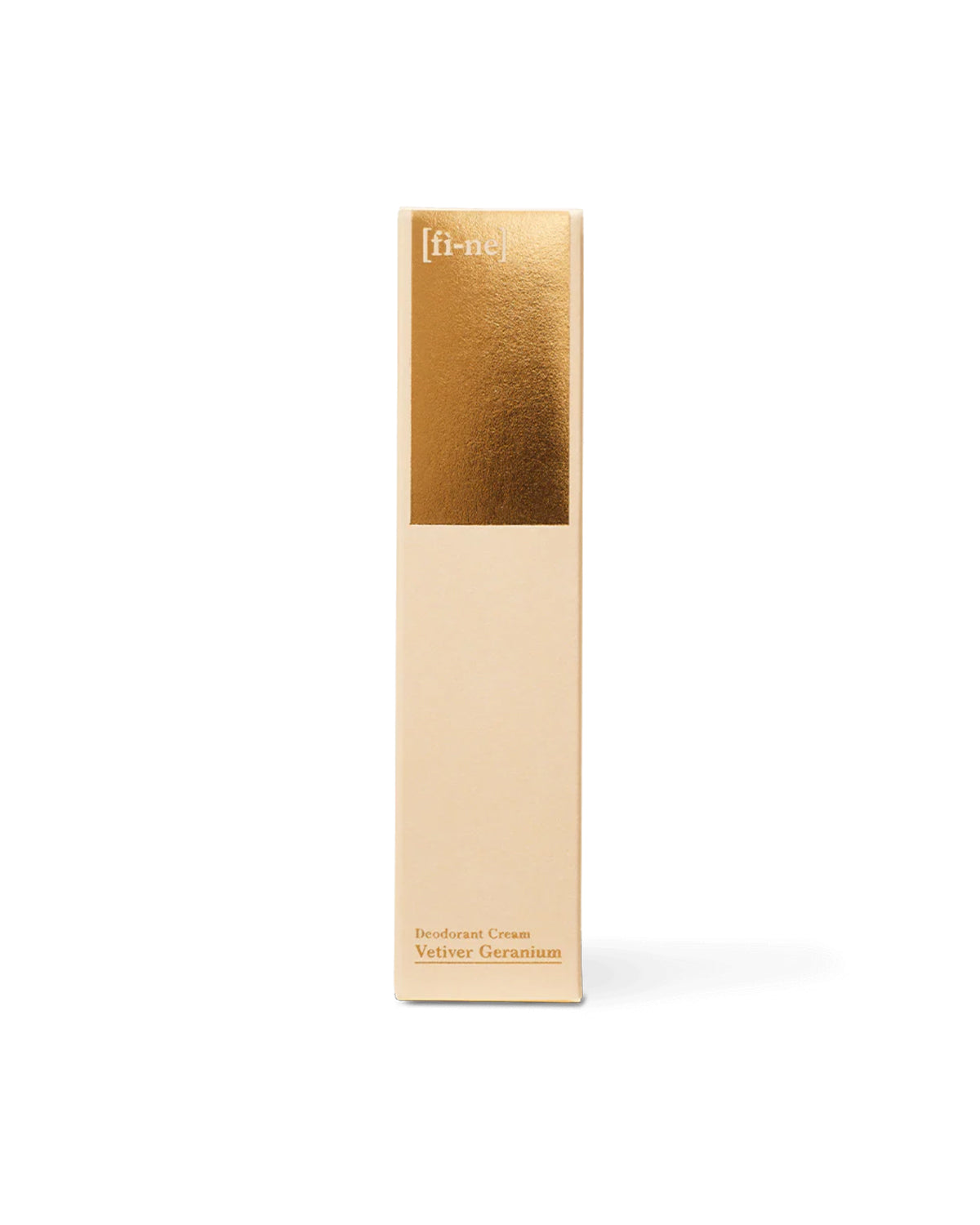 FINE Vetiver Geranium Deodorant Cream Tube - box