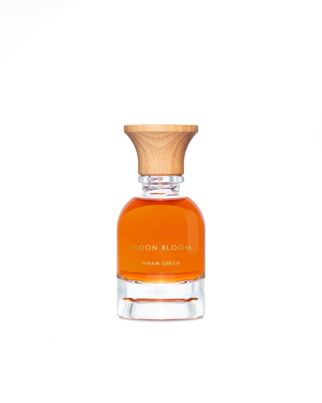 Moon Bloom Hiram Green - flacone eau de parfum unisex 50ml su sfondo bianco
