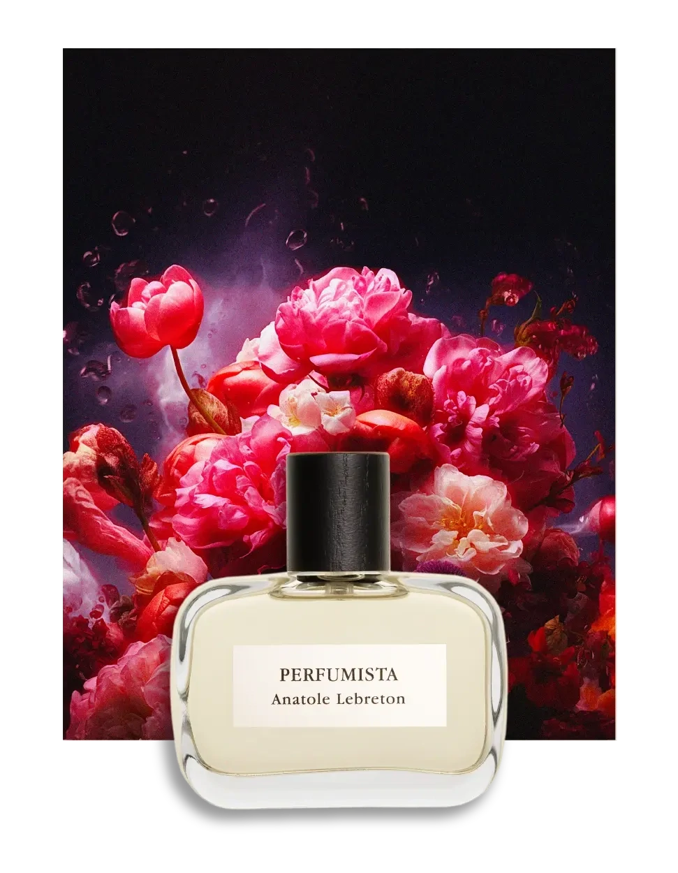 Dettaglio flacone Perfumista Anatole Lebreton eau de parfum - fragranza cipriata fruttata artigianale