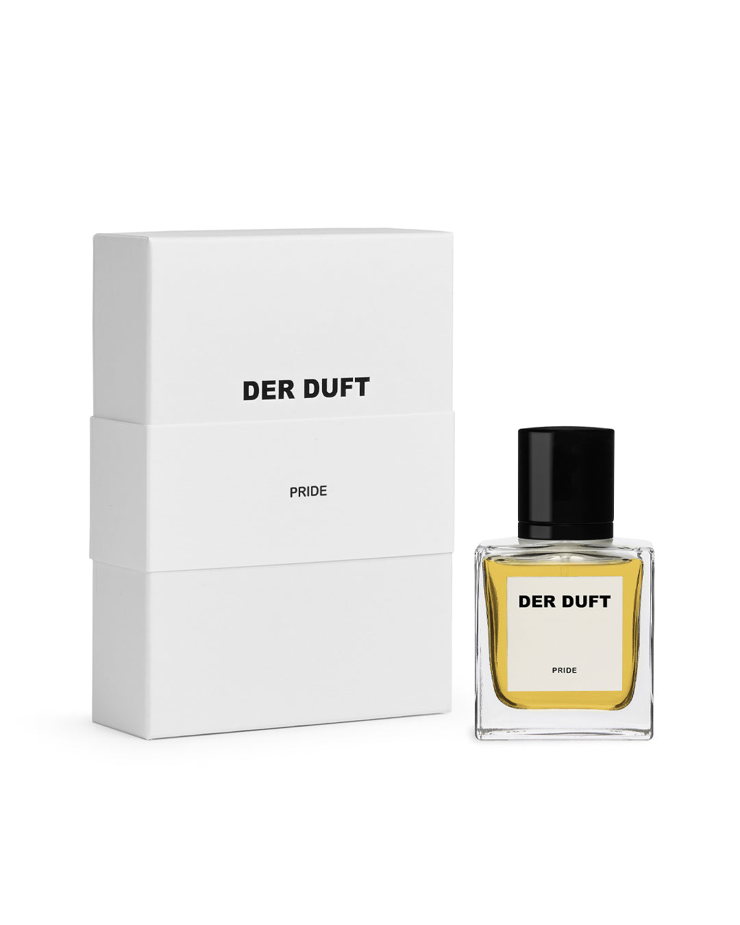Pride Der Duft - dettaglio flacone profumo floreale muschiato con bergamotto e gelsomino
