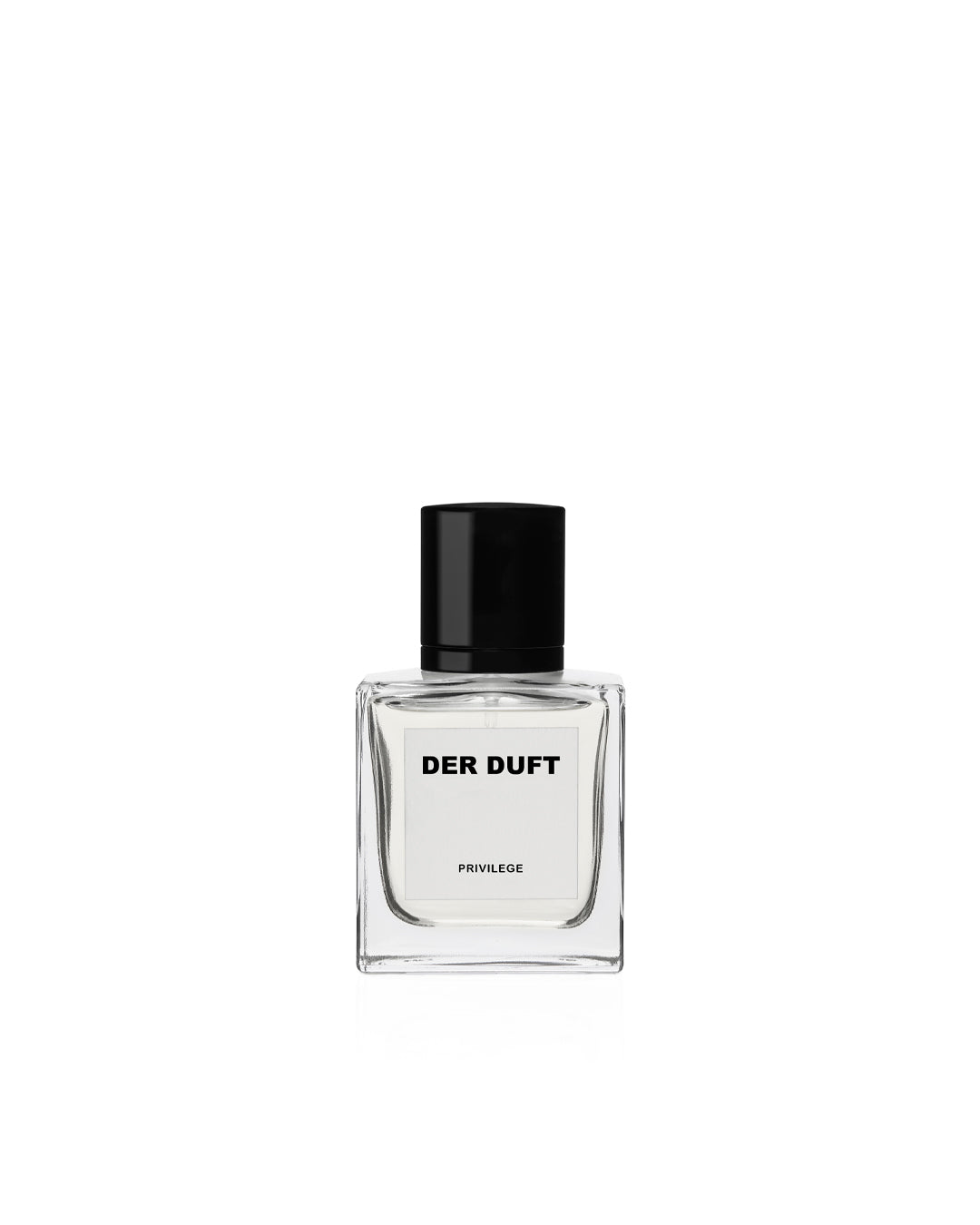 Privilege Der Duft - flacone eau de parfum unisex 50ml su sfondo bianco
