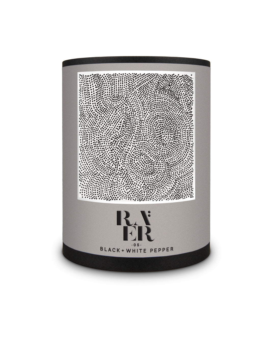05 Black White Pepper Extrait de Parfum Raer Scents 30ml – dettaglio flacone profumo botanico
