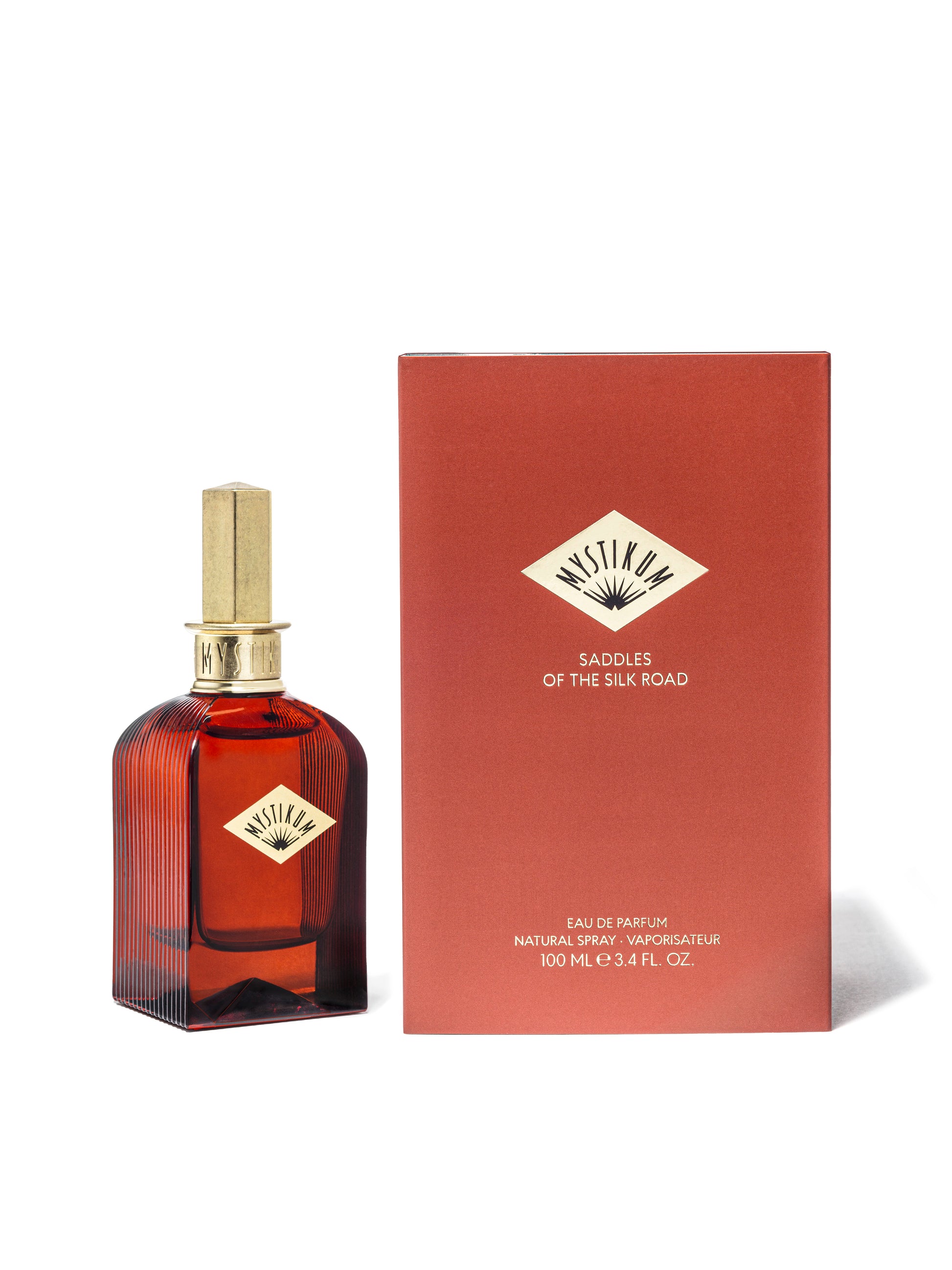 Saddles of the Silk Road Eau de Parfum Mystikum 100ml bottiglia profumo orientale oud unisex