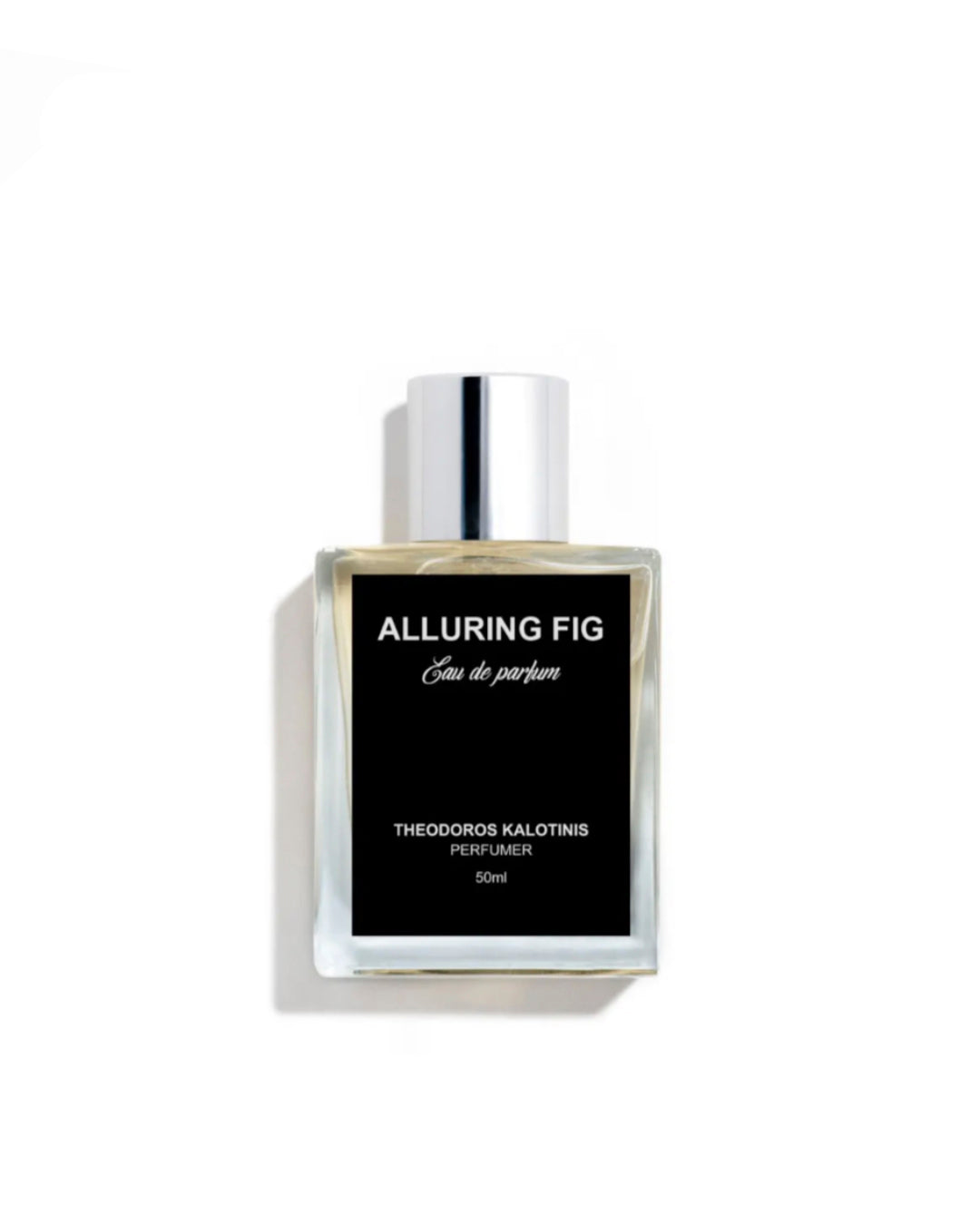 Theodoros Kalotinis Alluring Fig Eau de Parfum 50ml - profumo unisex verde e vanigliato con note di foglia di fico e vaniglia
